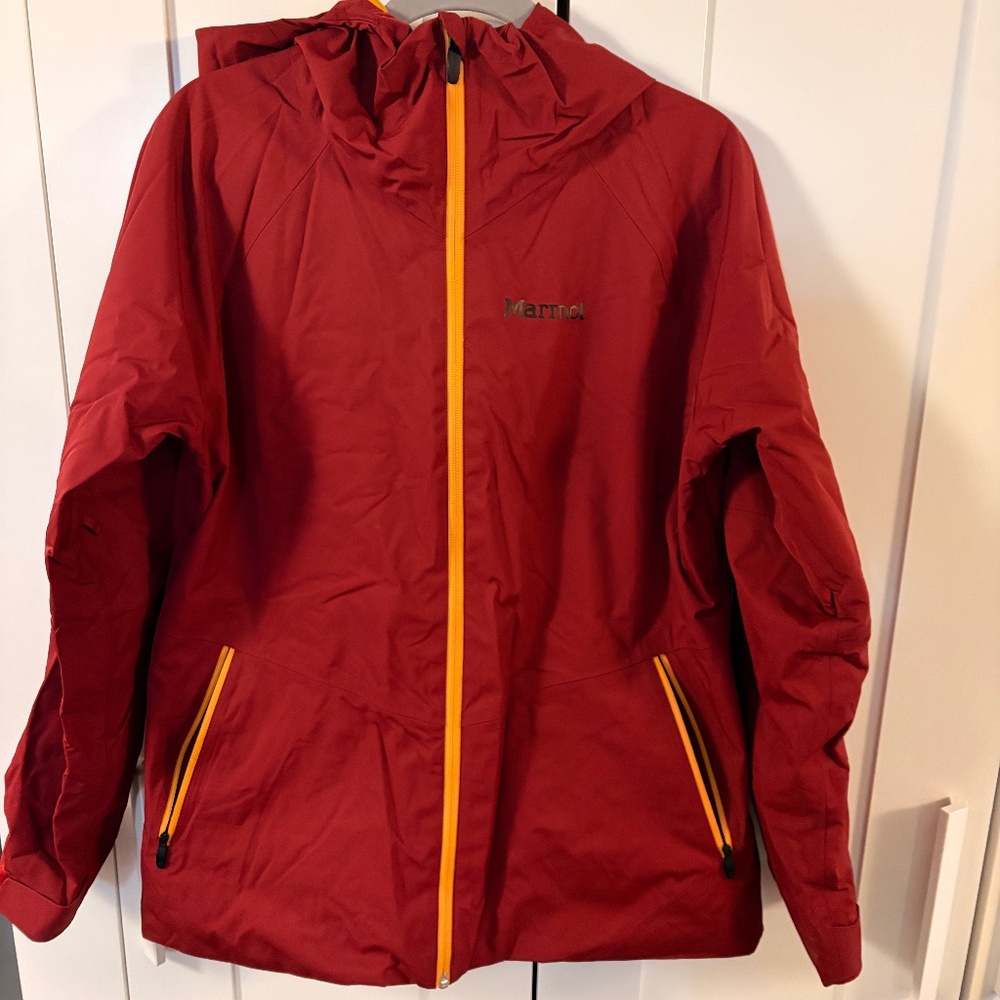 Marmot Rust/Mustard Women's Ski Jacket